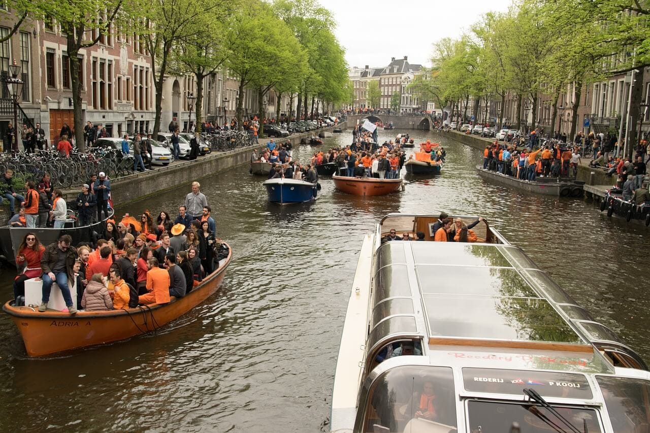 Koningsdag met gebaren