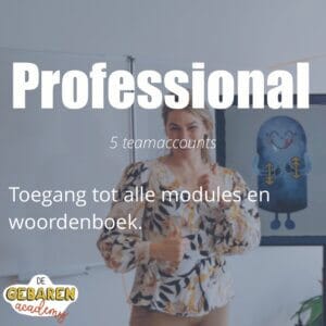 Professional gebaren