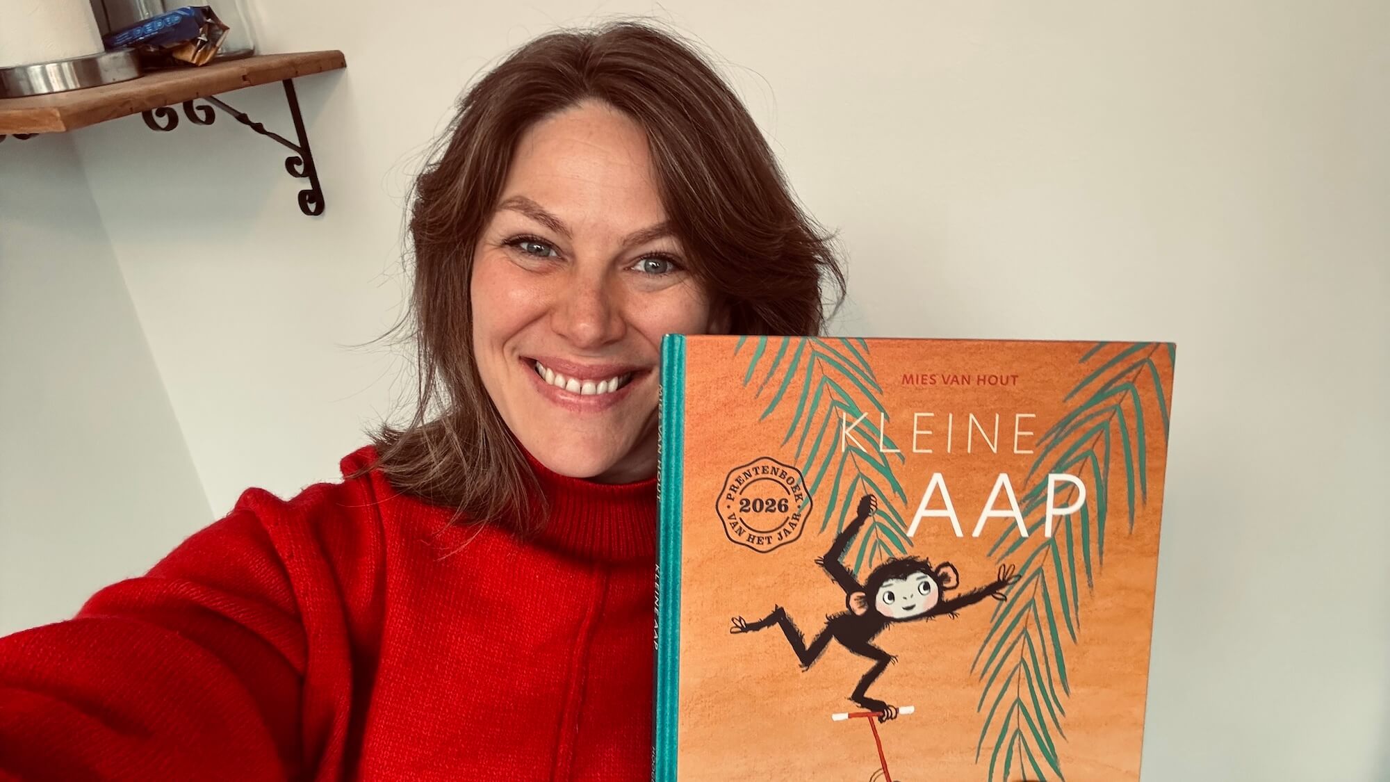 Kleine Aap Voorlezen met gebaren